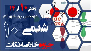 جزوه کامل شیمی دهم فصل اول – بخش دهم