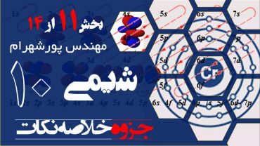 کامل ترین جزوه شیمی دهم فصل اول – بخش یازدهم