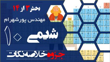 تحلیل فصل اول شیمی دهم – بخش سوم