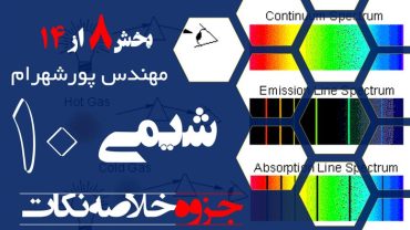 فصل اول شیمی دهم و نکات مهم آن – بخش هشتم