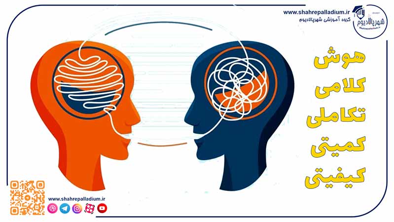هوش کلامی -تکاملی - کمیتی- کیفیتی​